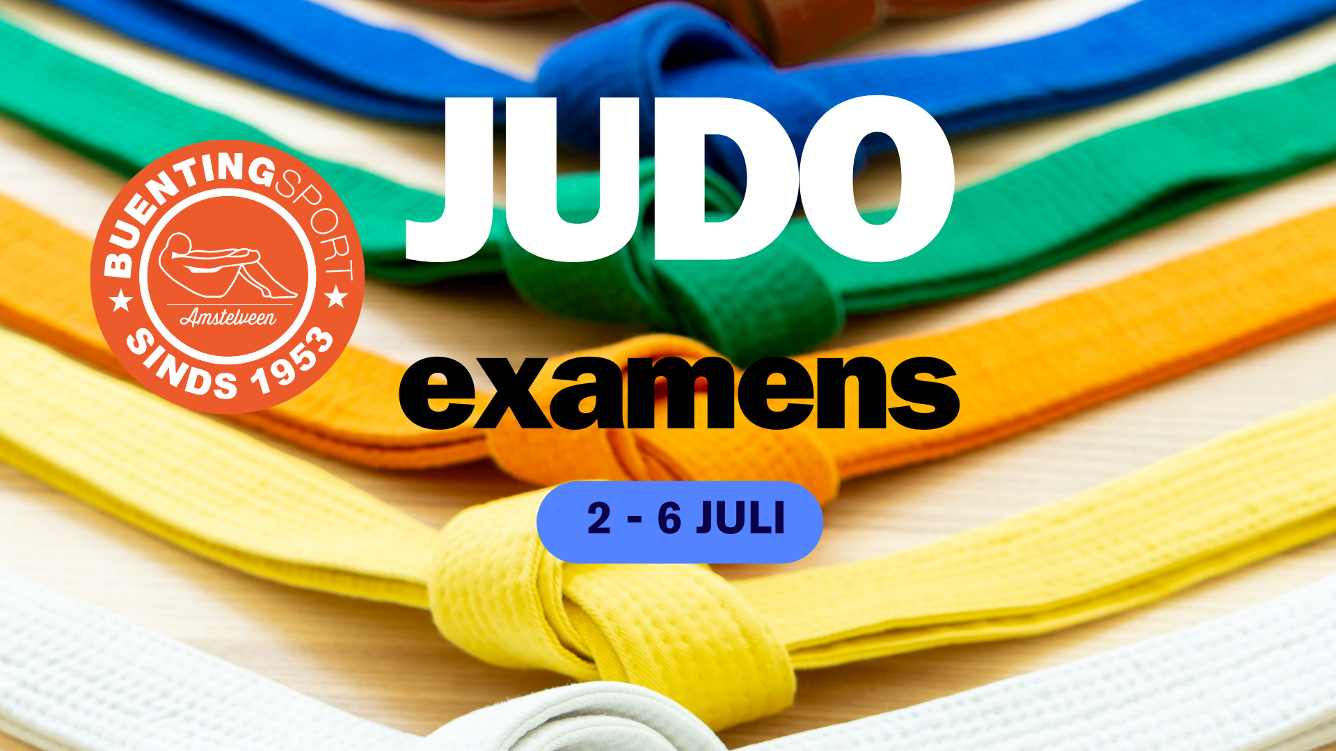 Judo examens 2 6 Juli BuentingSport