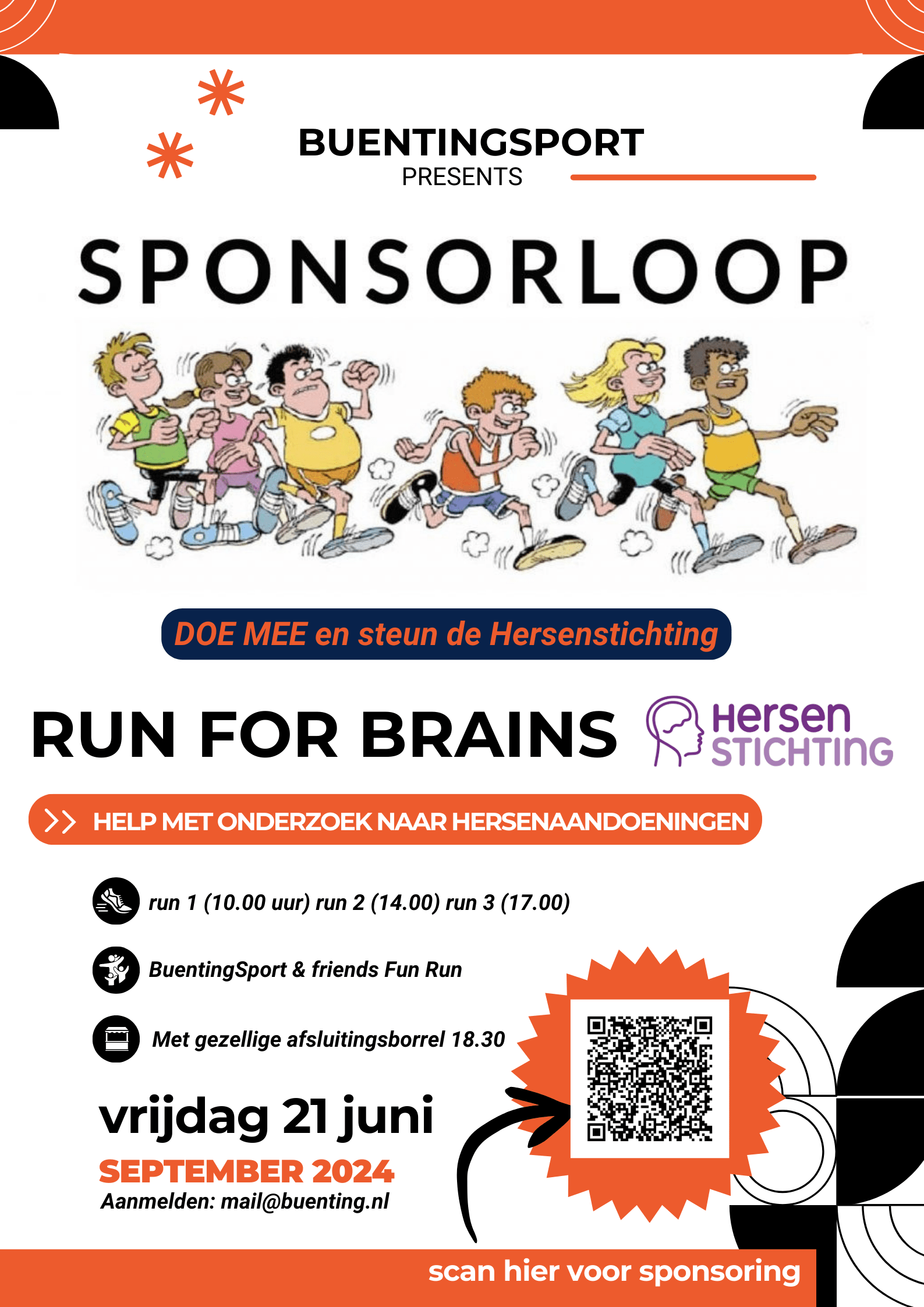 Sponsorloop Fun For Brains BuentingSport